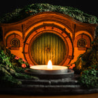 Produktbild Der Herr der Ringe - Hobbit Höhle Auenland Diorama Teelichthalter