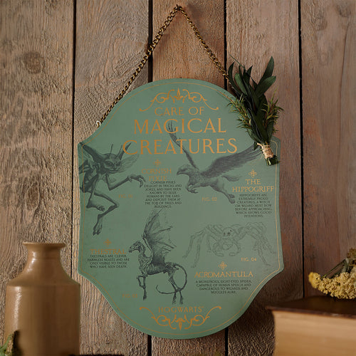 Produktbild Harry Potter - Pflege magischer Kreaturen Wandbild Holz