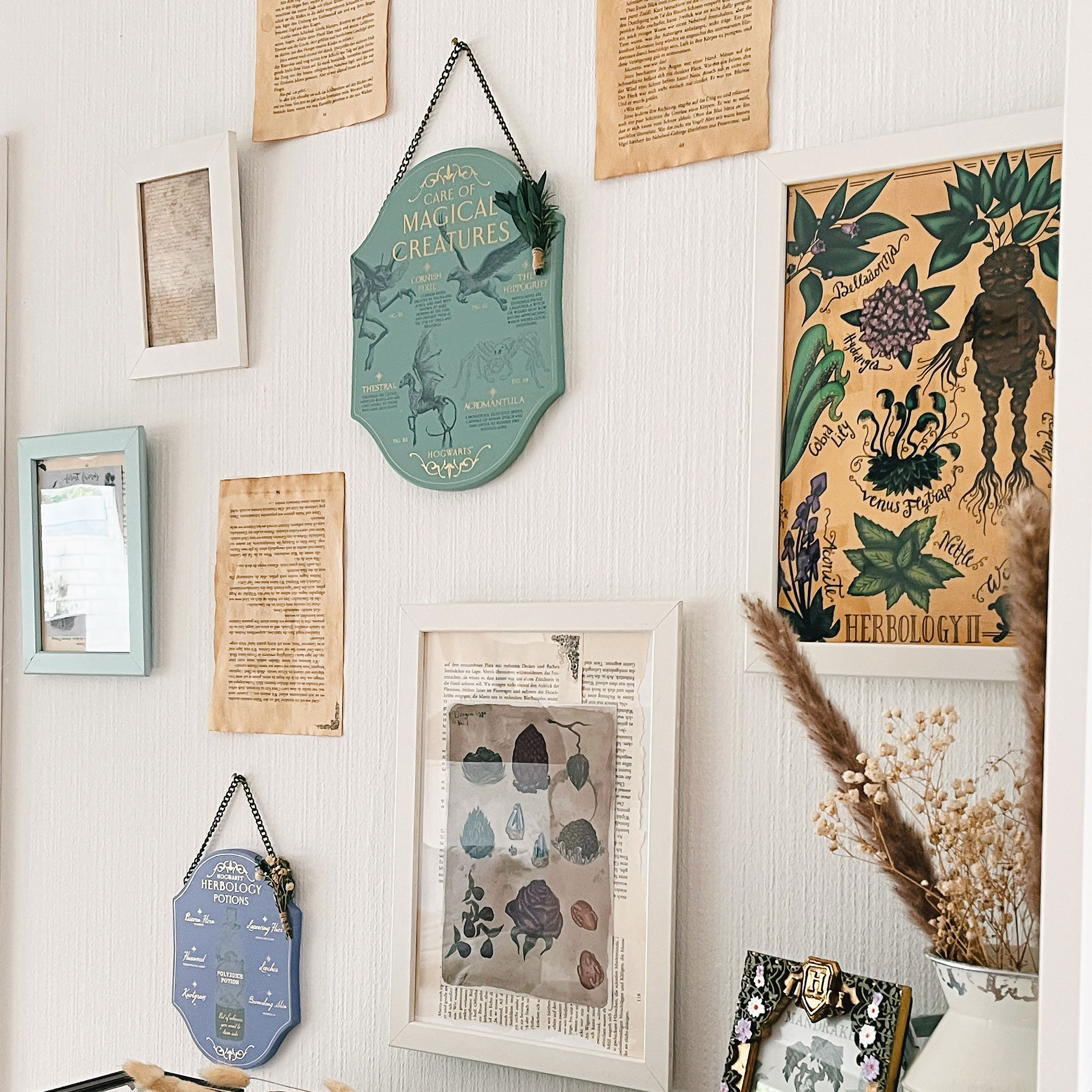 Produktbild Harry Potter - Pflege magischer Kreaturen Wandbild Holz