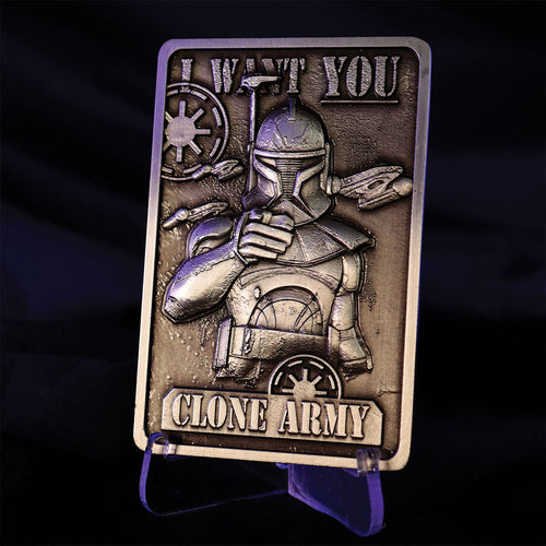 Produktbild Star Wars - Captain Rex Clone Army Metallbarren Replik limitiert