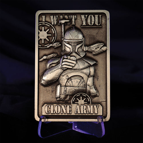 Produktbild Star Wars - Captain Rex Clone Army Metallbarren Replik limitiert