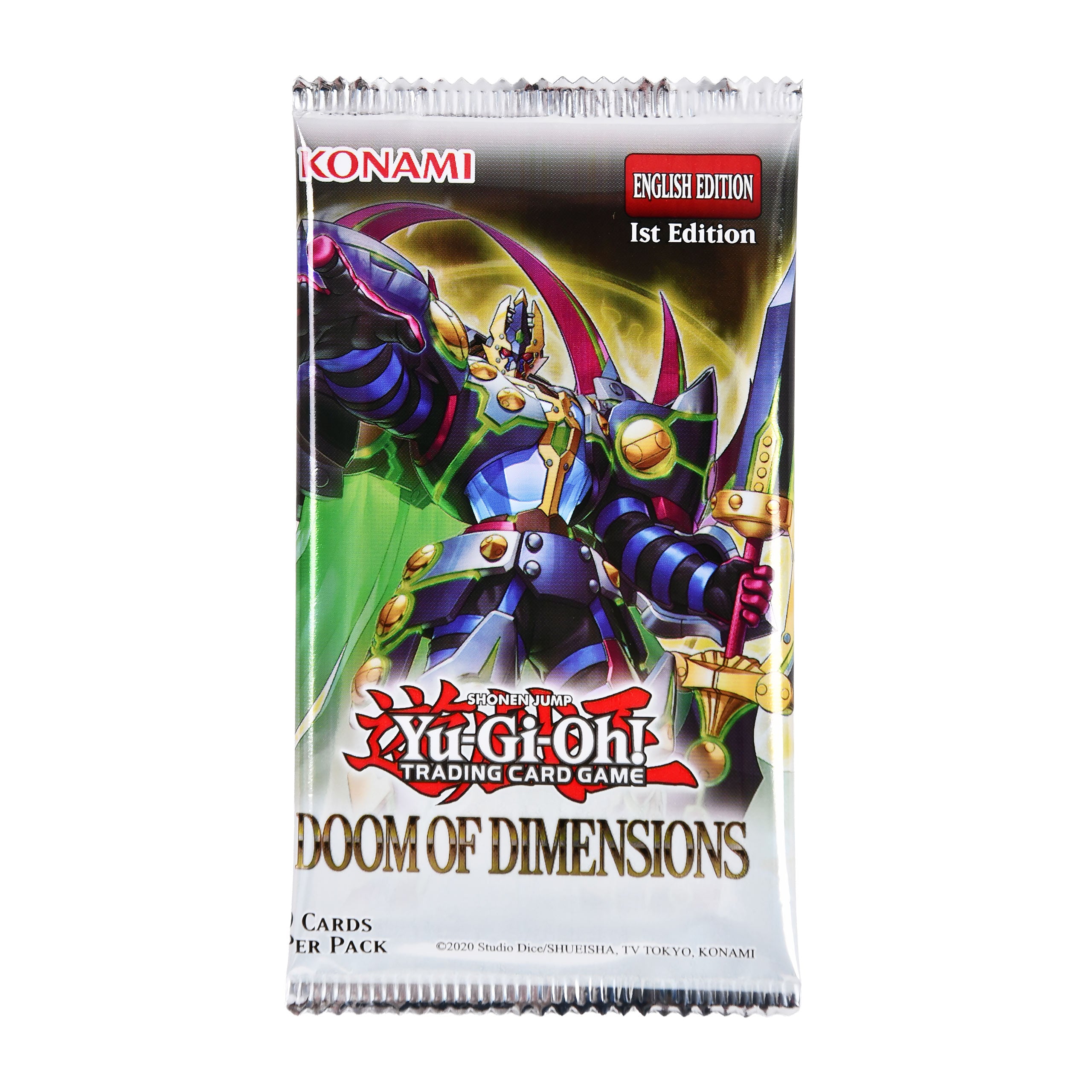 Produktbild Yu-Gi-Oh! - Doom of Dimensions Sammelkarten Booster englische Version