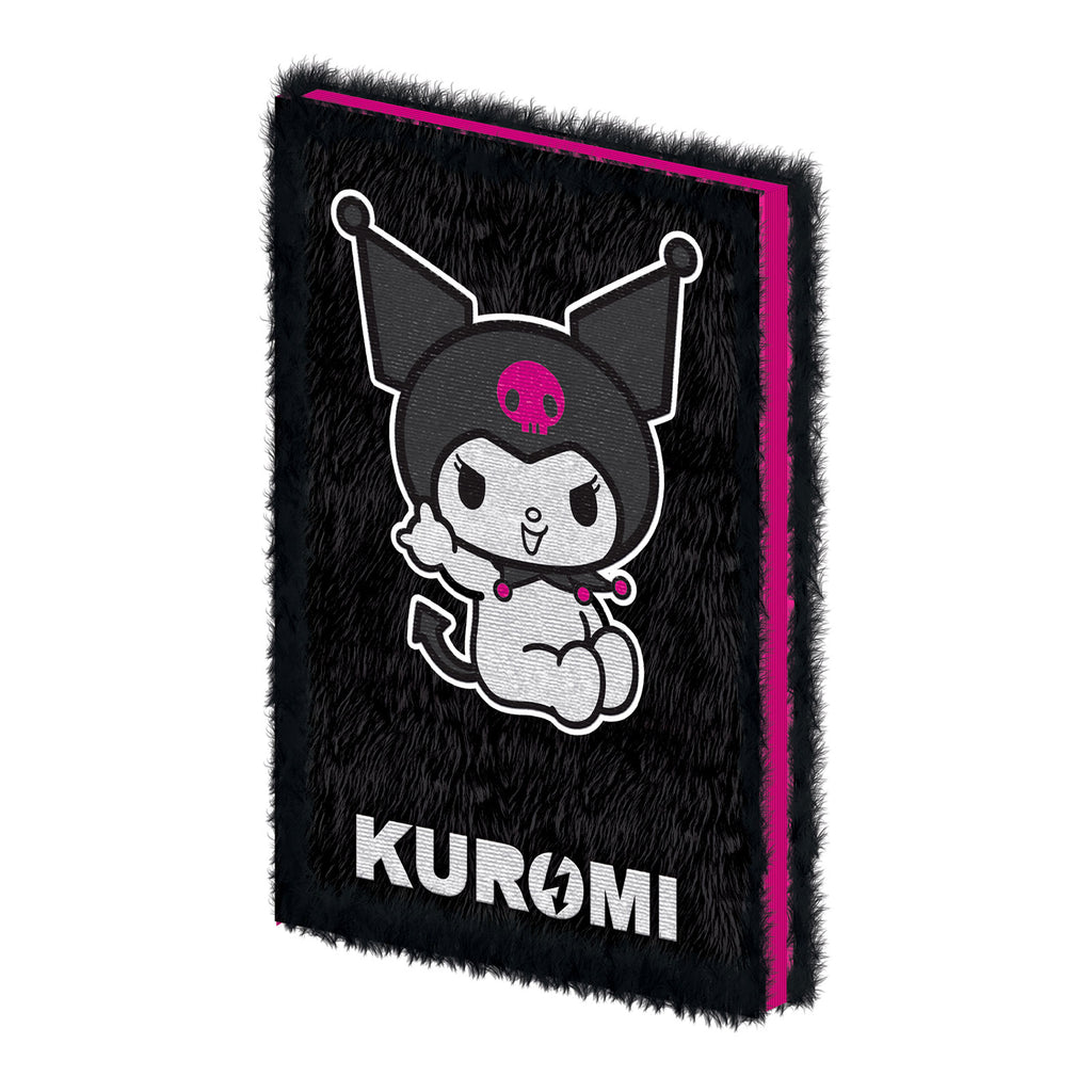 Hello Kitty - Kuromi Plüsch Notizbuch