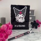 Produktbild Hello Kitty - Kuromi Plüsch Notizbuch
