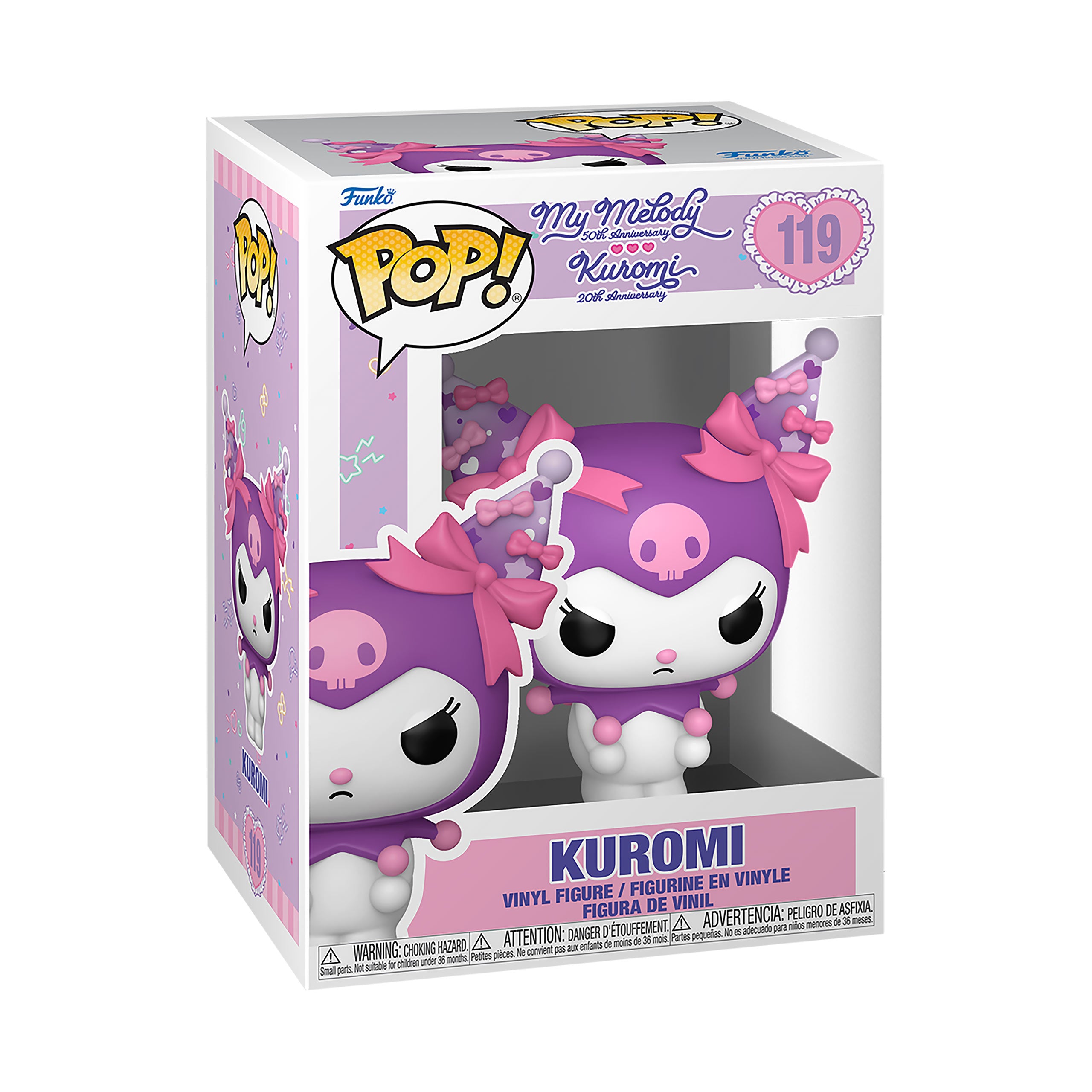 Produktbild Hello Kitty and Friends - Kuromi Grumpy Funko Pop Figur