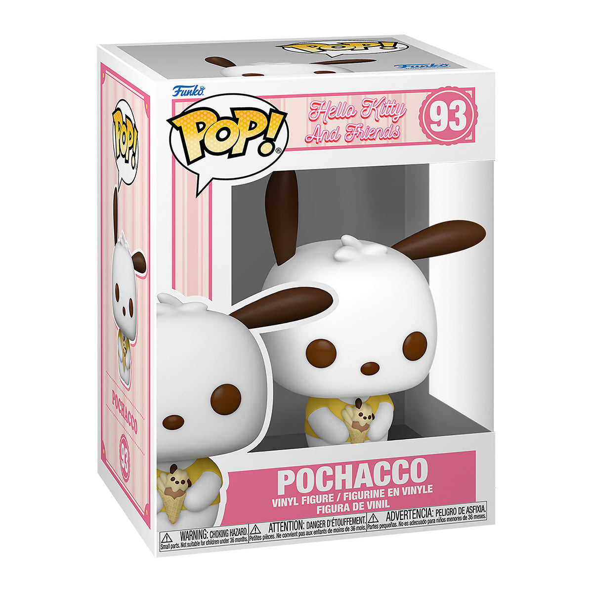 Produktbild Sanrio - Pochacco mit Eiscreme Hello Kitty and Friends Funko Pop Figur