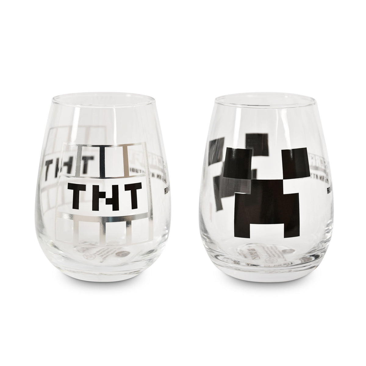 Produktbild Minecraft - Creeper und TNT Gläser 2er Set