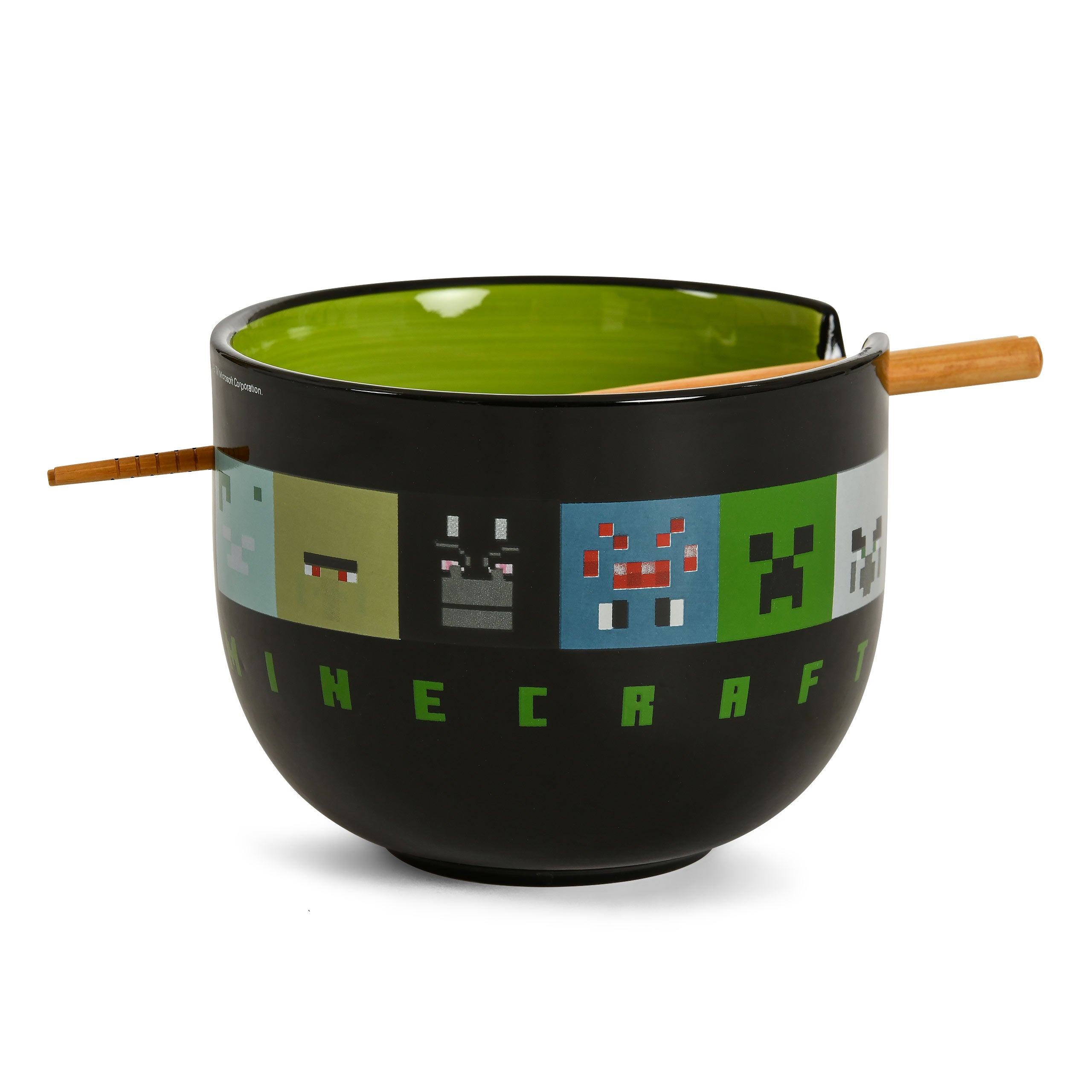 Produktbild Minecraft - Creeper Ramen Schale mit Ess-Stäbchen