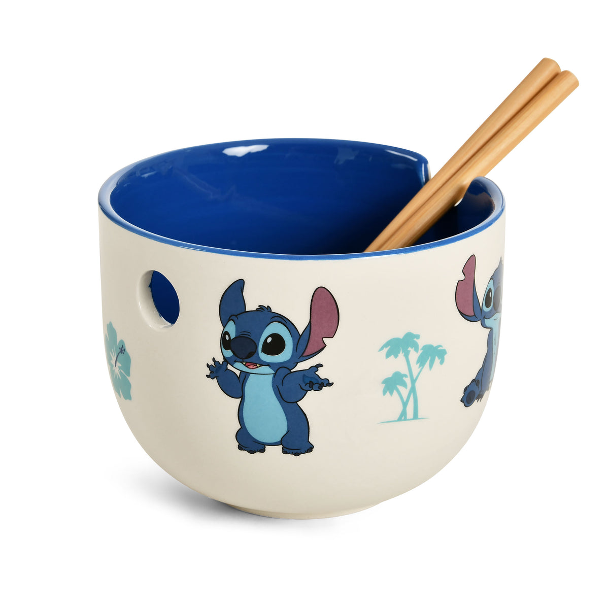 Product image Stitch Aloha Ramen Bowl with Chopsticks - Lilo & Stitch