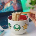 Product image Super Mario - Symbols Ramen Bowl with Chopsticks