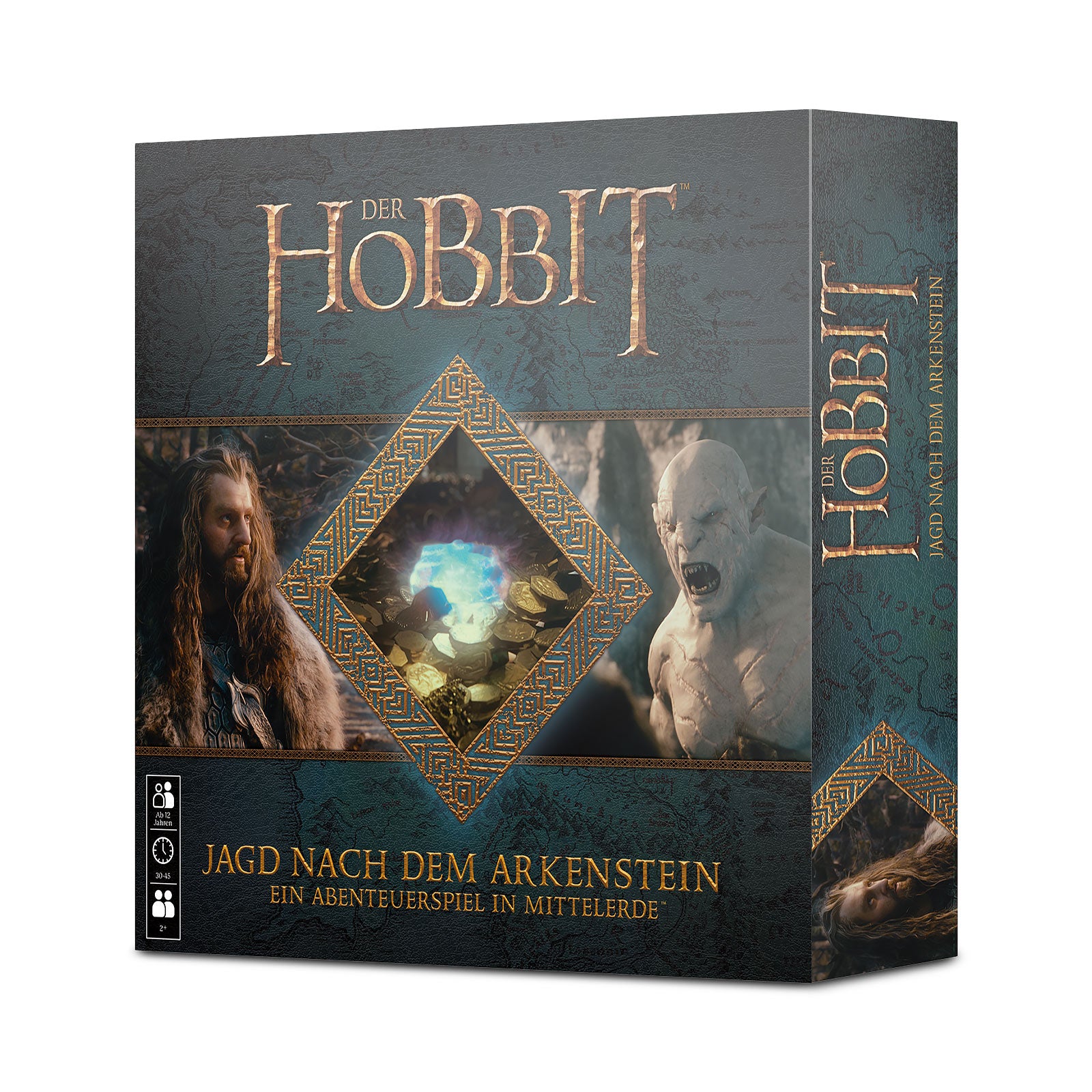 Produktbild Der Hobbit - Jagd nach dem Arkenstein Brettspiel
