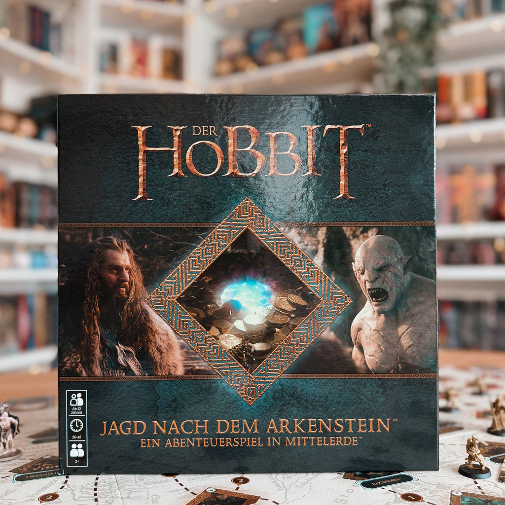 Produktbild Der Hobbit - Jagd nach dem Arkenstein Brettspiel