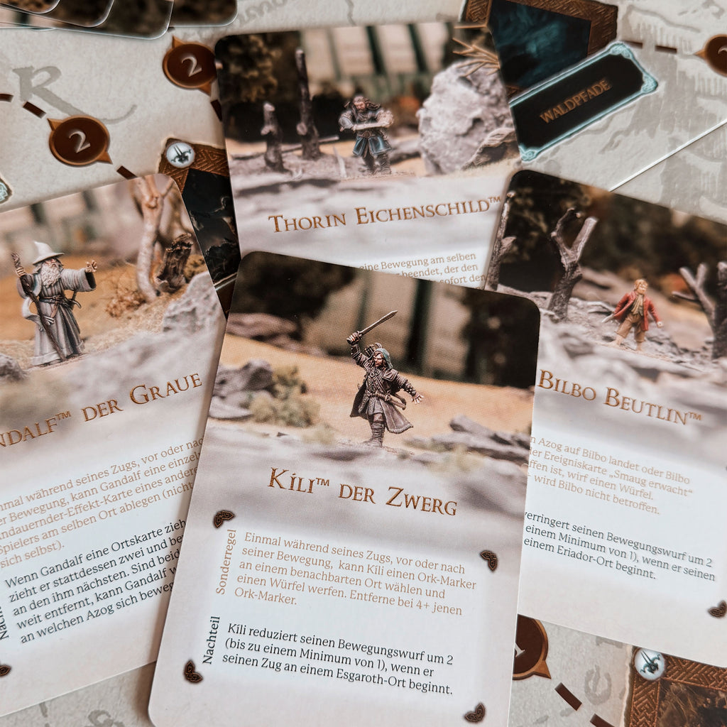 Produktbild Der Hobbit - Jagd nach dem Arkenstein Brettspiel