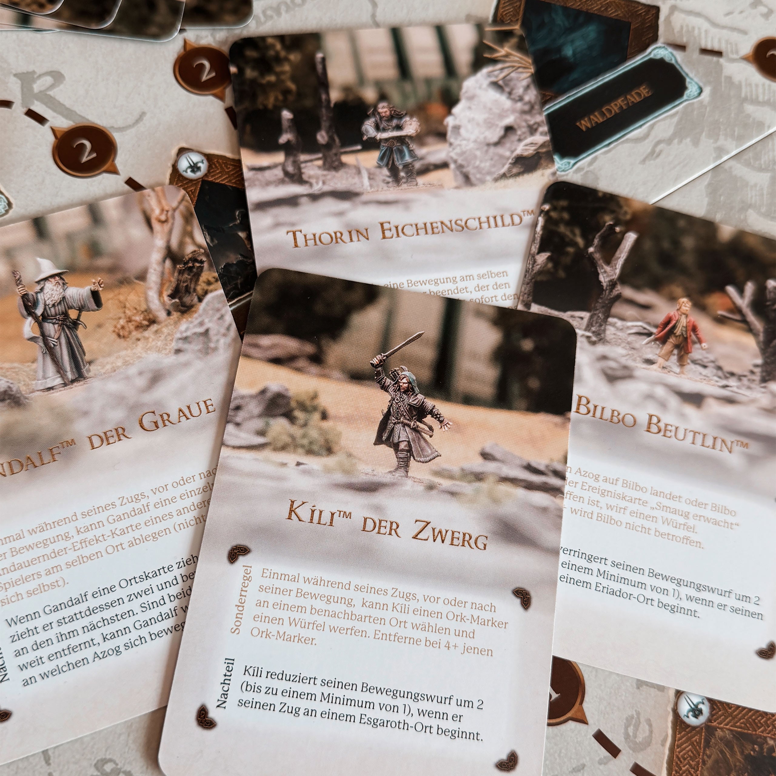 Produktbild Der Hobbit - Jagd nach dem Arkenstein Brettspiel