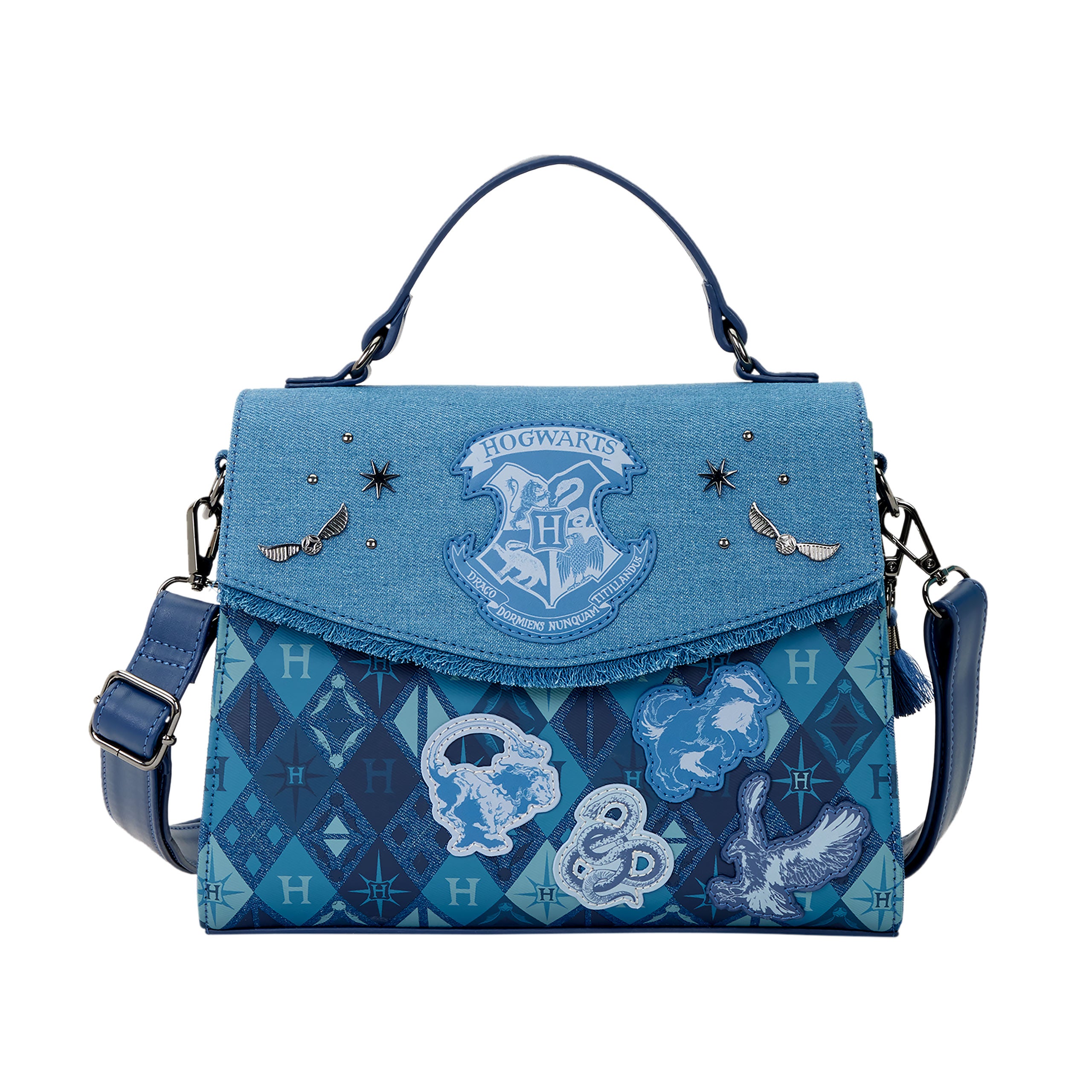 Produktbild Harry Potter - Hogwarts Denim Crossbody Tasche