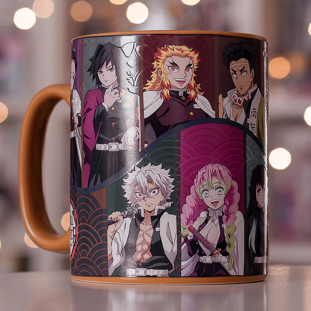 Demon Slayer - Pillars Thermoeffekt Tasse