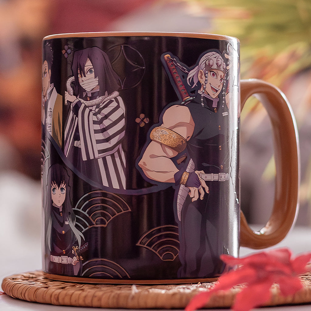 Produktbild Demon Slayer - Pillars Thermoeffekt Tasse