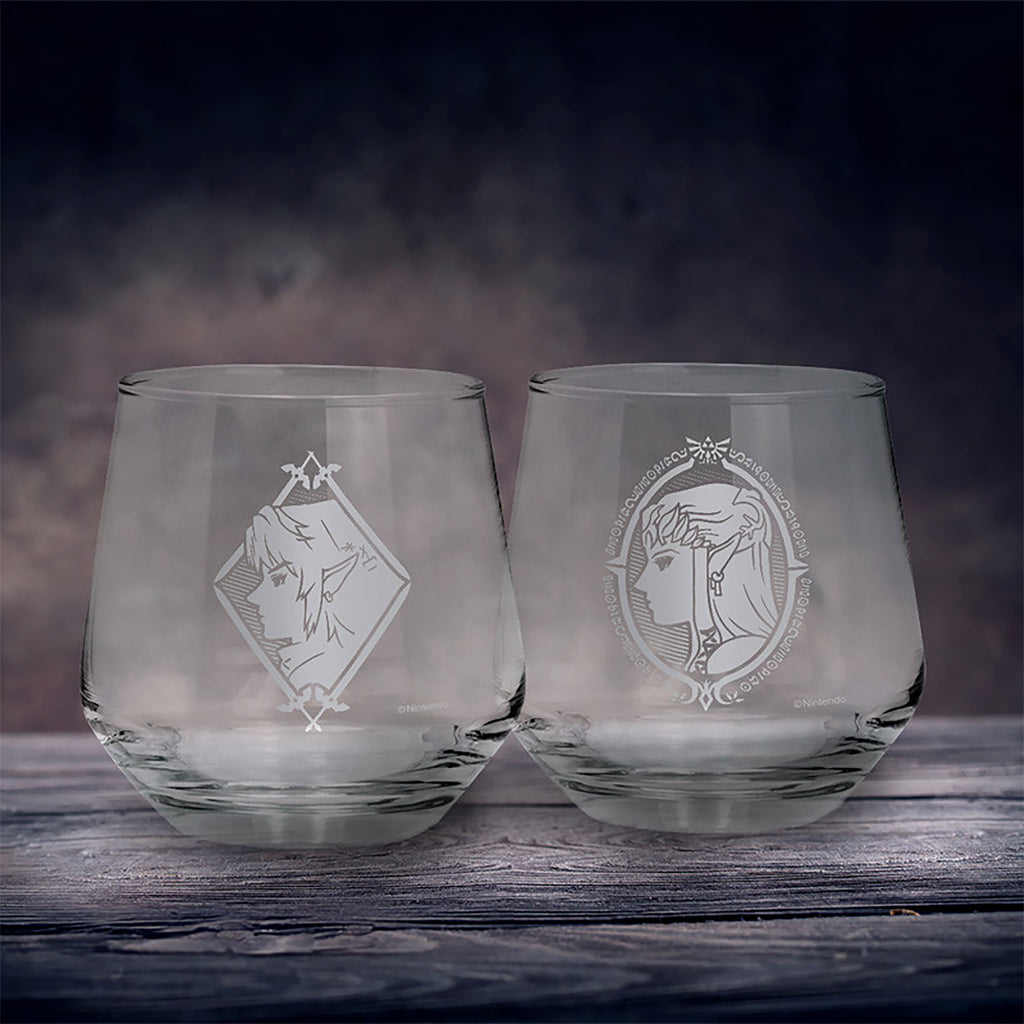 Produktbild Zelda - Link & Zelda Gläser 2er Set