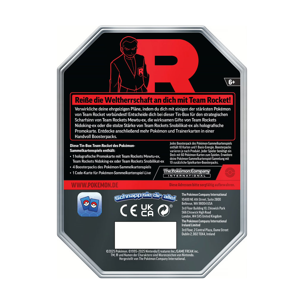 Produktbild Pokemon - Team Rocket Snobilikat-Ex Sammelkarten Box