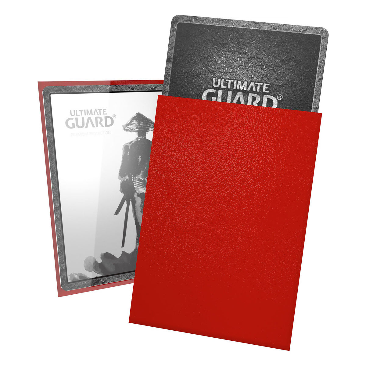 Produktbild Katana Kartenhüllen rot 60er Set Ultimate Guard für TCG japanische Größe