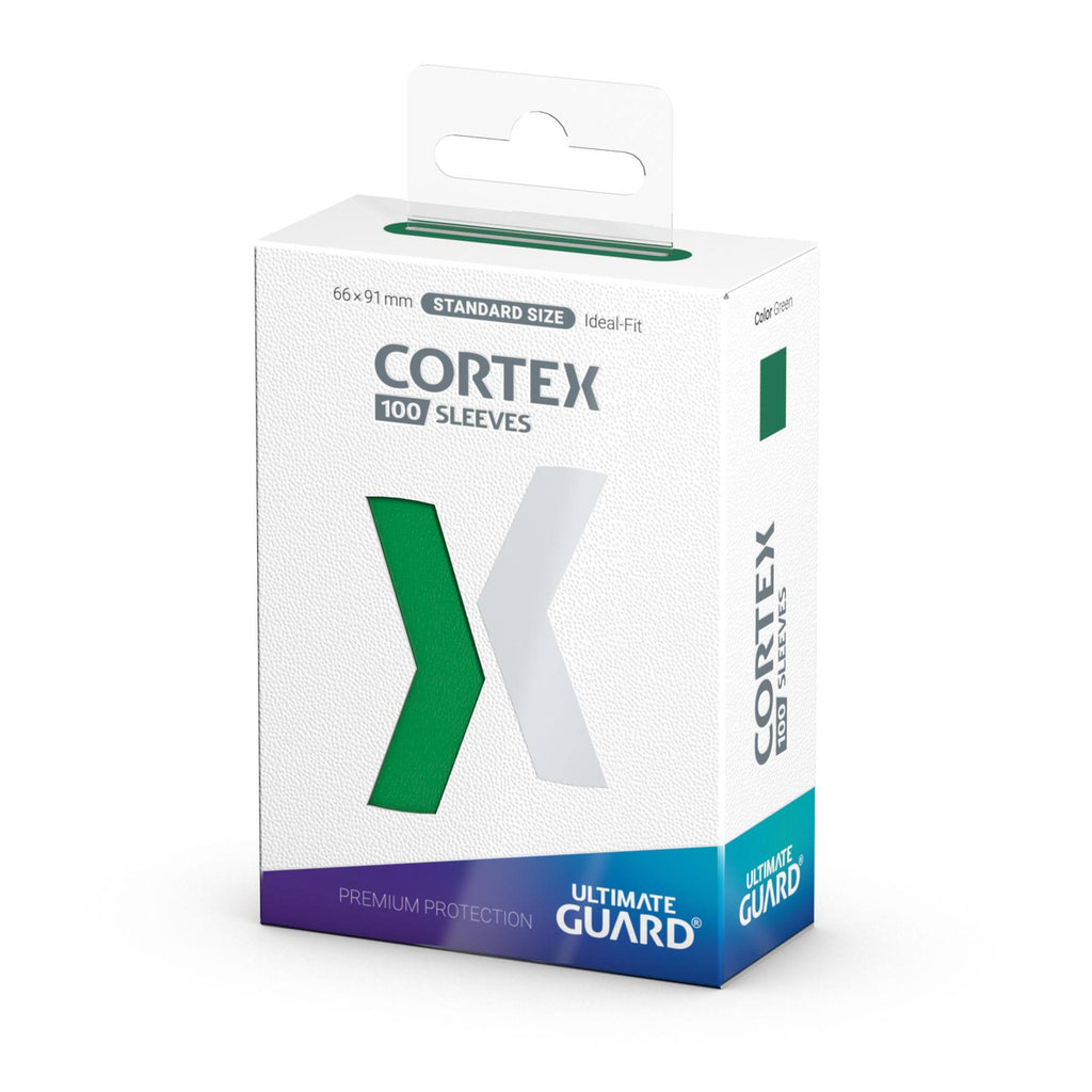 Produktbild Cortex Kartenhüllen grün 100er Set Ultimate Guard für TCG Standardgröße