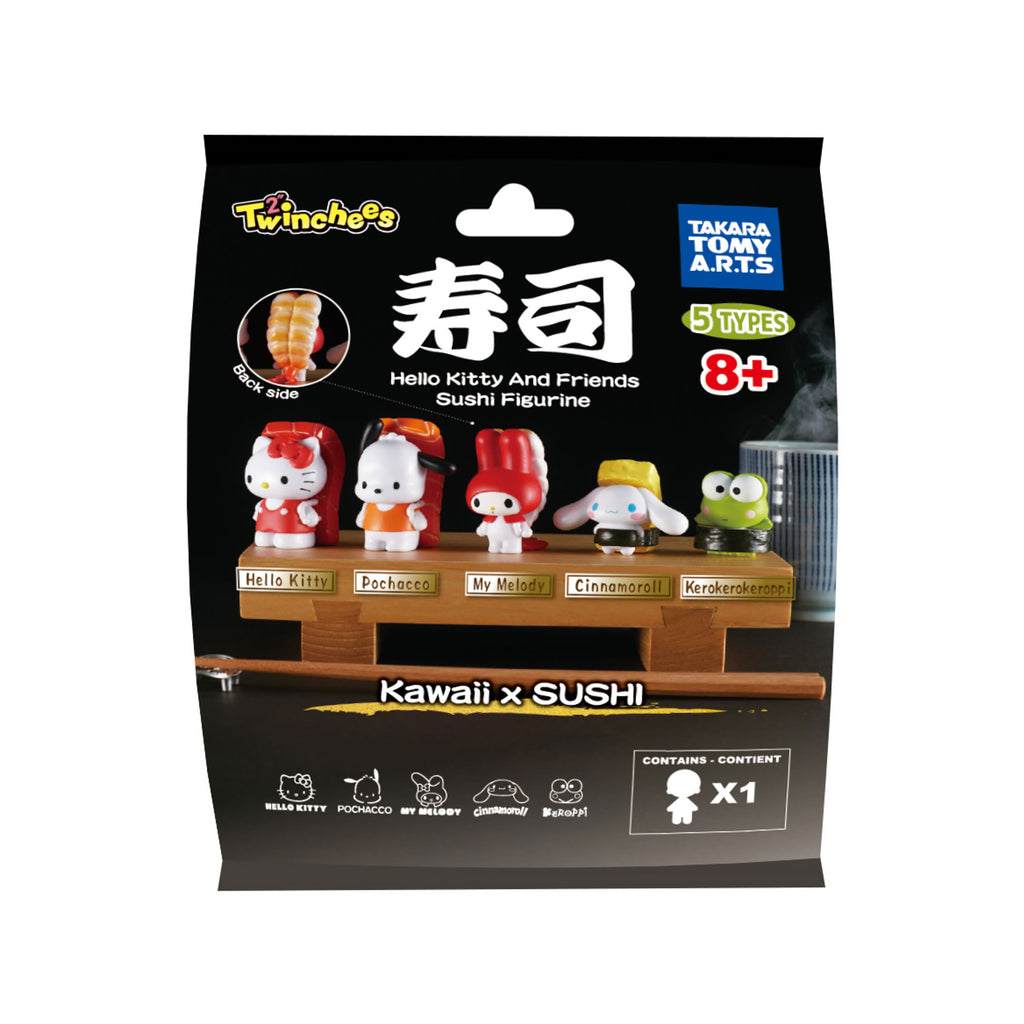 Sanrio - Hello Kitty & Friends Sushi Kawai Mystery Twinchees Figur