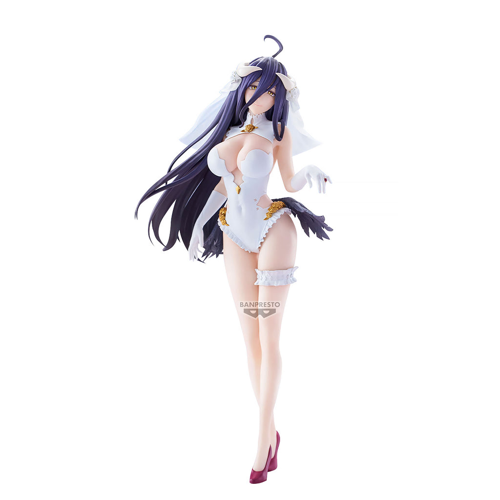 Produktbild Overlord - Albedo Glitter & Glamours Figur Wedding Version