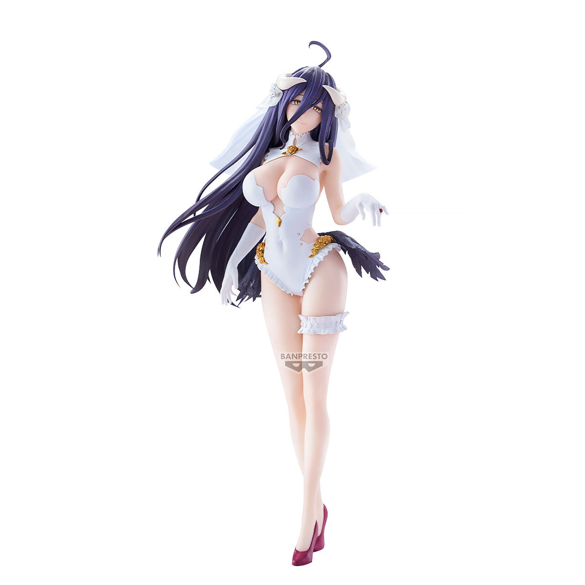 Produktbild Overlord - Albedo Glitter & Glamours Figur Wedding Version