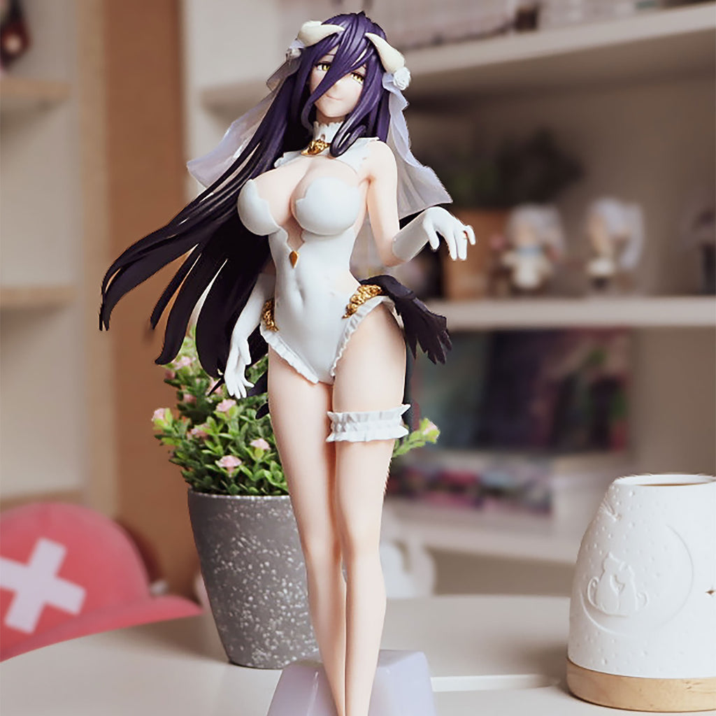 Produktbild Overlord - Albedo Glitter & Glamours Figur Wedding Version