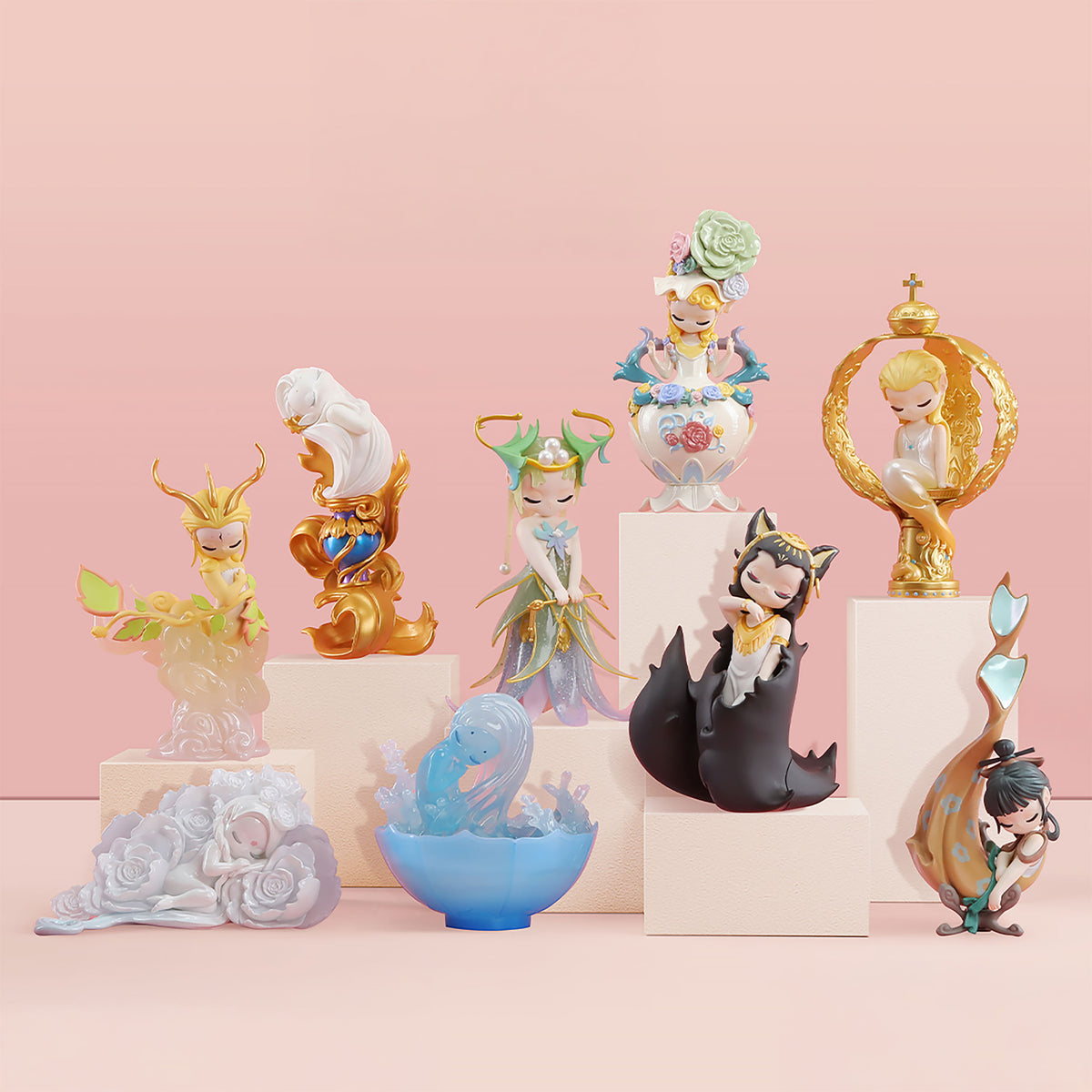 Produktbild Sleep - The Treasure Gallery Series 52TOYS Mystery Figur 8er Display