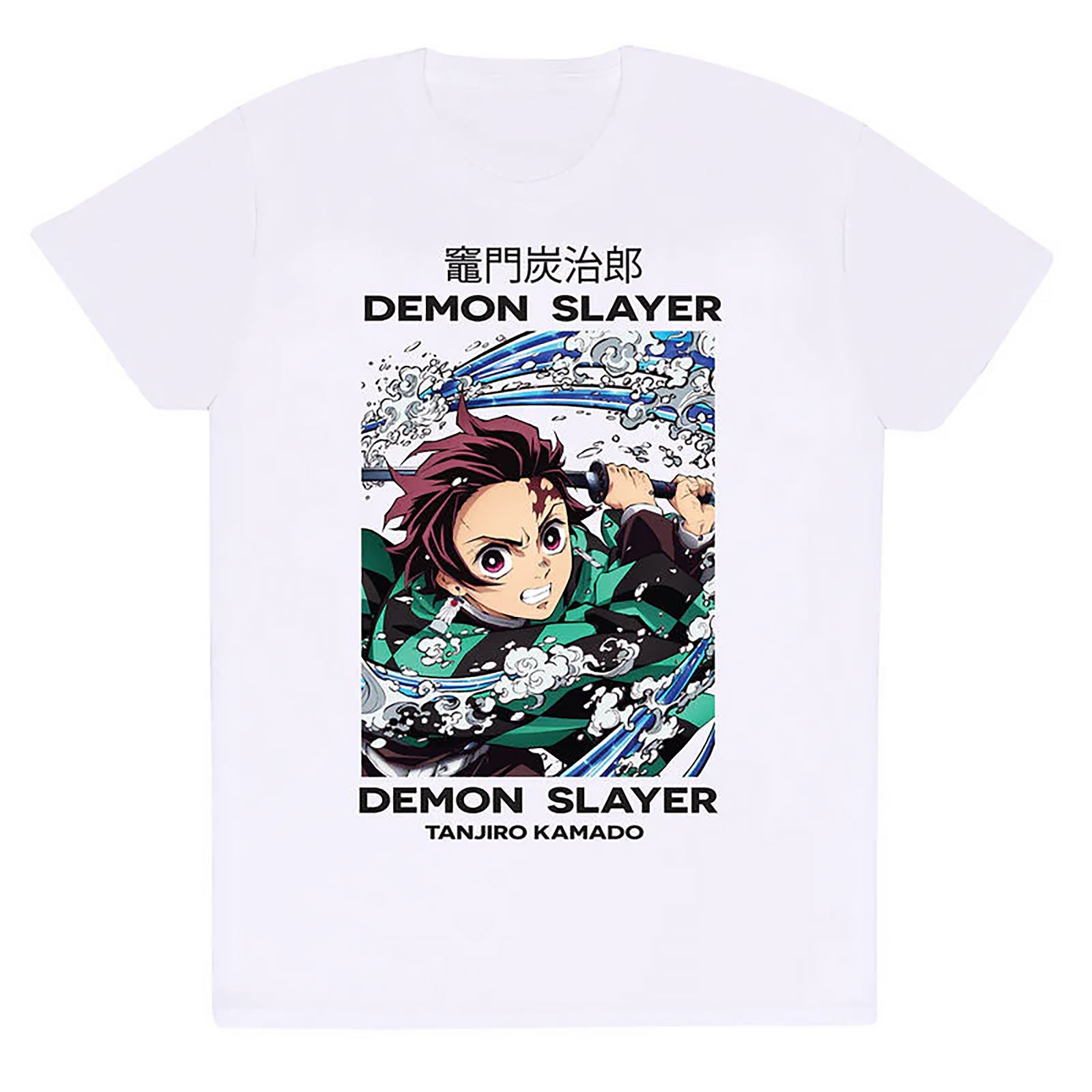 Produktbild Demon Slayer - Tanjiro Whirlpool T-Shirt weiß