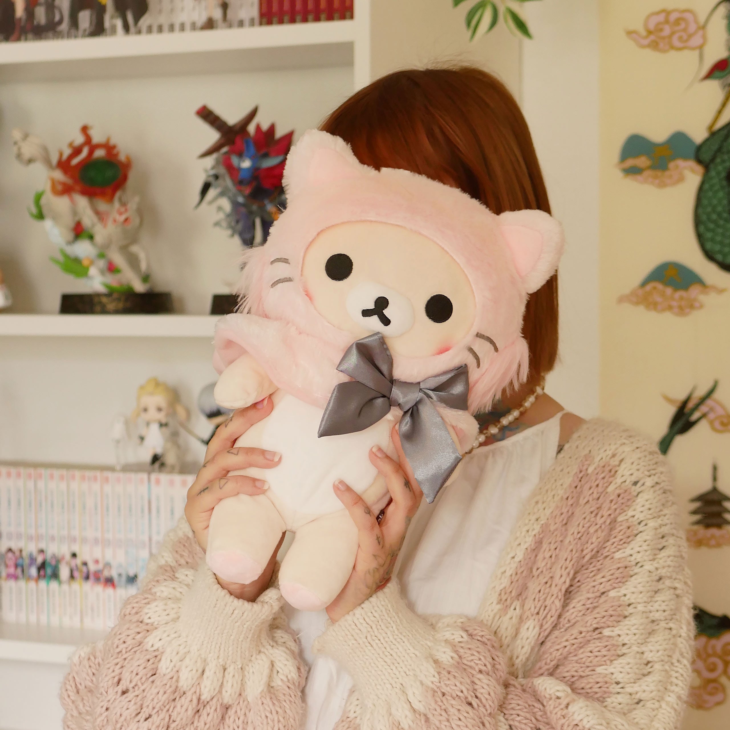 Produktbild Rilakkuma - Korilakkuma Pink Cat Plüschfigur