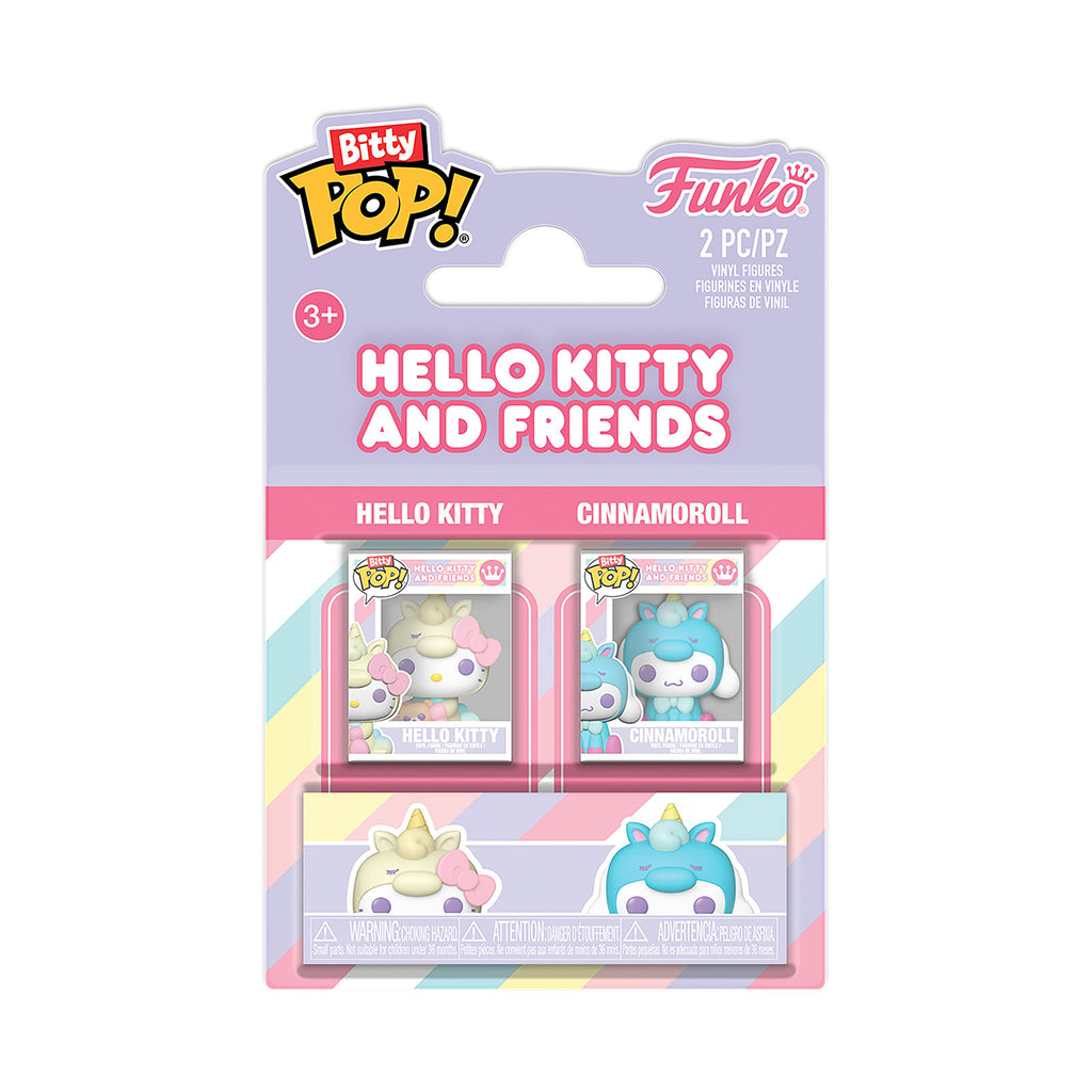 Produktbild Sanrio - Hello Kitty und Cinnamoroll Funko Bitty Pop 2er Figuren Set