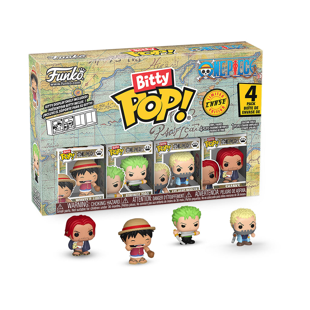 Produktbild One Piece - Funko Bitty Pop 4er Figuren Set Serie 1