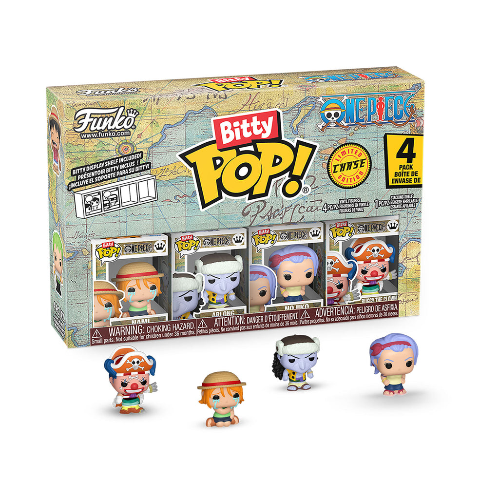 Produktbild One Piece - Funko Bitty Pop 4er Figuren Set Serie 2