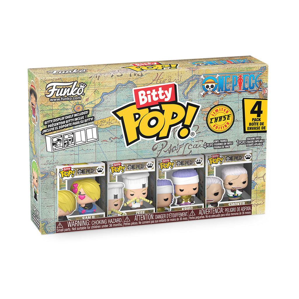 One Piece - Funko Bitty Pop 4er Figuren Set Serie 3