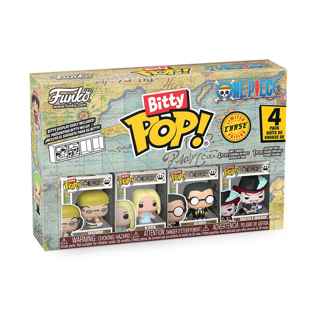 One Piece - Funko Bitty Pop 4er Figuren Set Serie 4