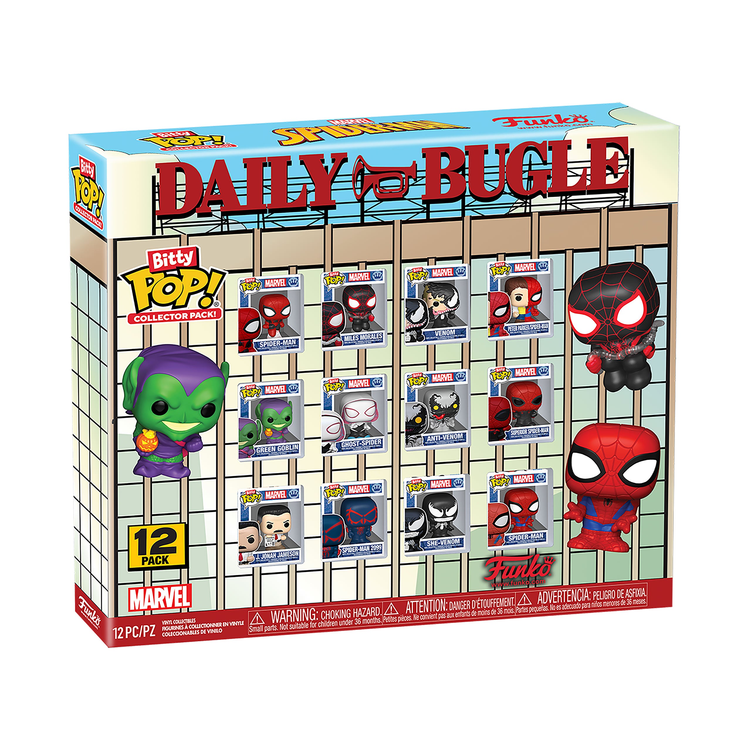 Produktbild Spider-Man - Marvel Funko Bitty Pop Figuren Multipack