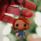 Produktbild Chucky - Scarred Chucky Funko Pop Schlüsselanhänger