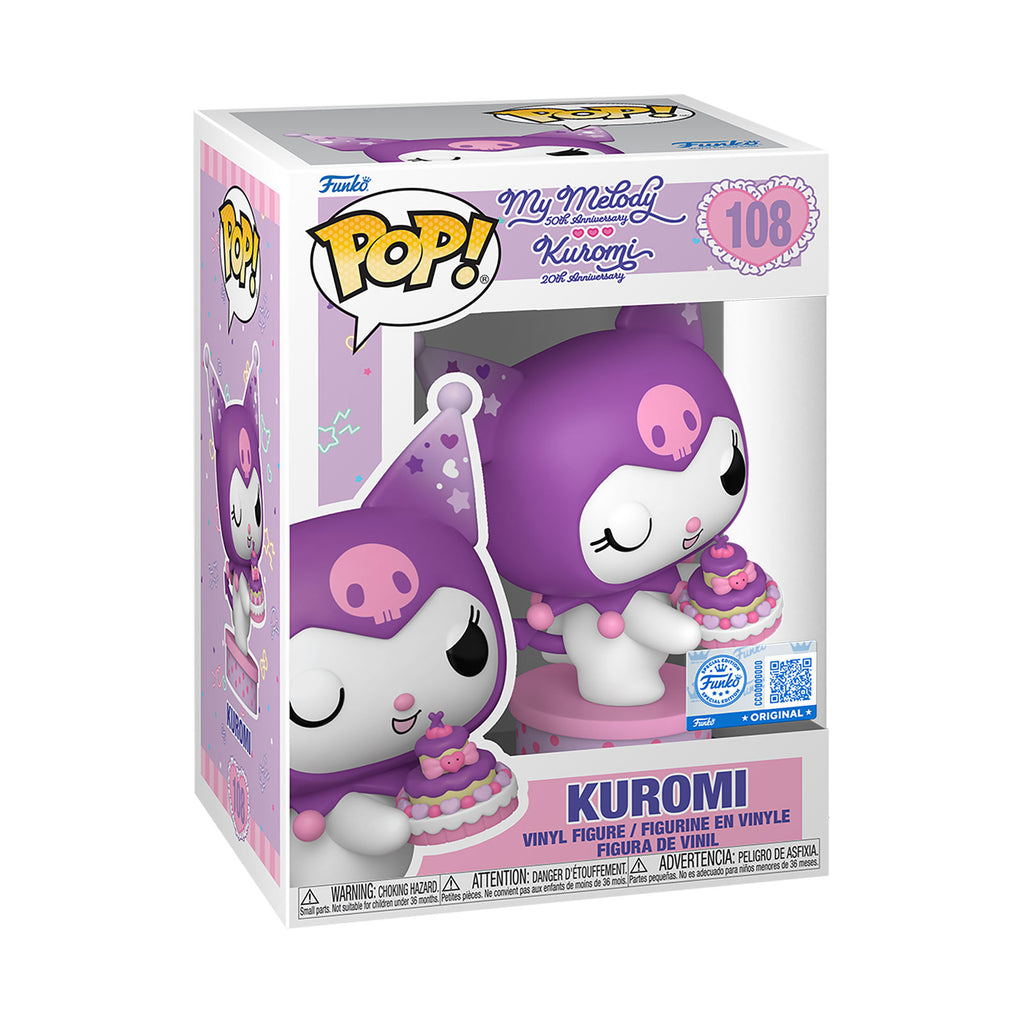 Hello Kitty and Friends - Kuromi mit Kuchen Funko Pop Figur