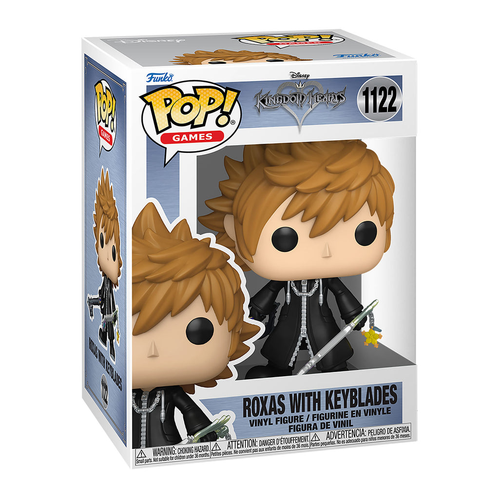 Kingdom Hearts - Roxas mit Schlüsselschwert Funko Pop Figur