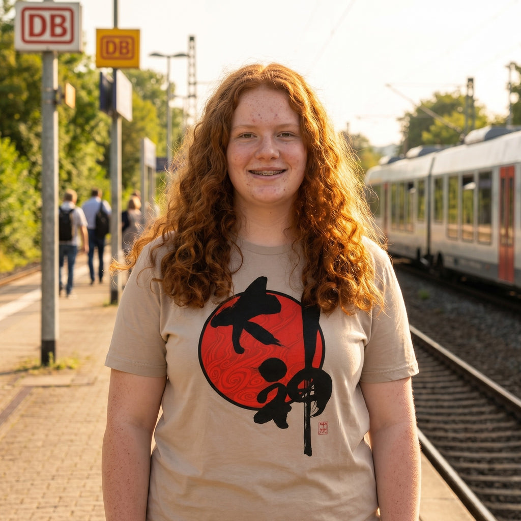 Produktbild Okami - Logo T-Shirt beige