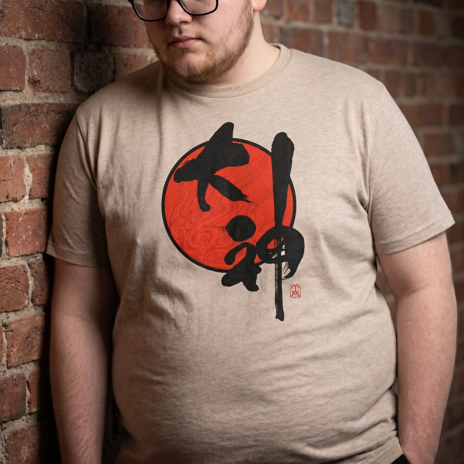 Produktbild Okami - Logo T-Shirt beige