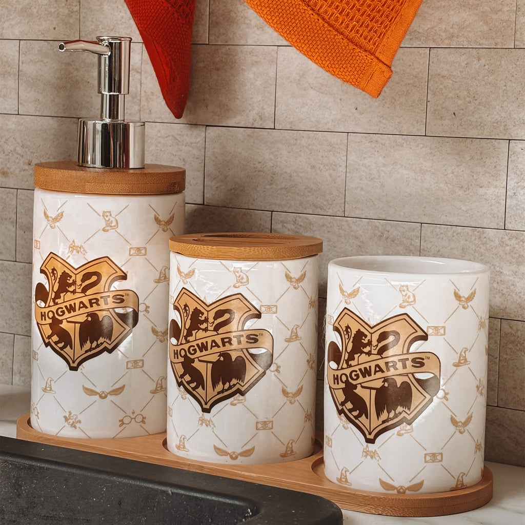 Produktbild Harry Potter - Hogwarts Wappen Badset 3-teilig