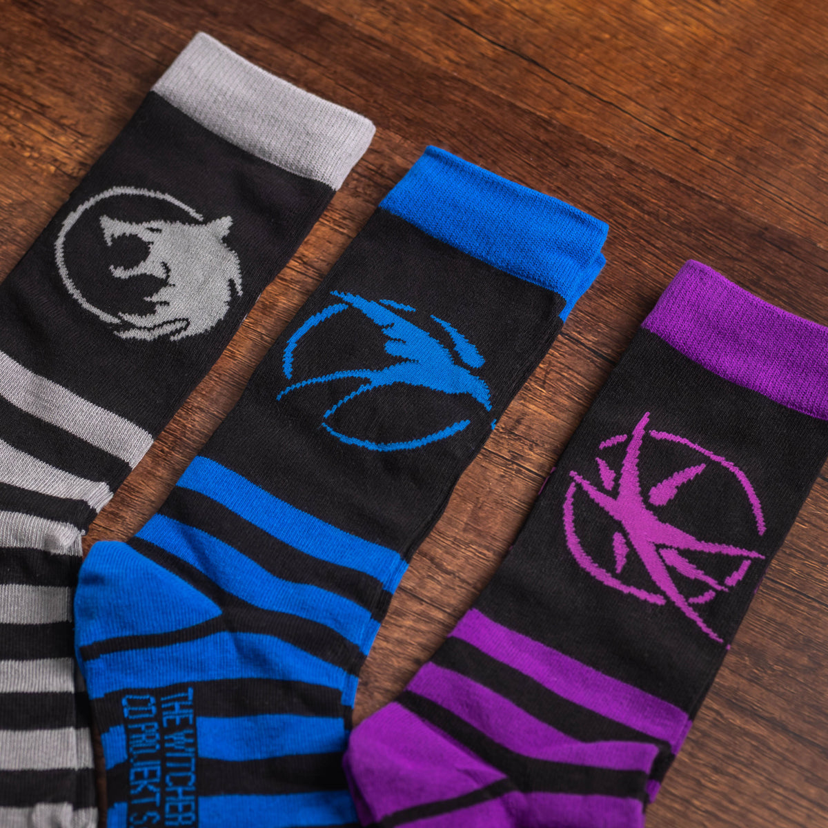 Produktbild The Witcher - Symbols Socken 3er Set in Geschenkbox