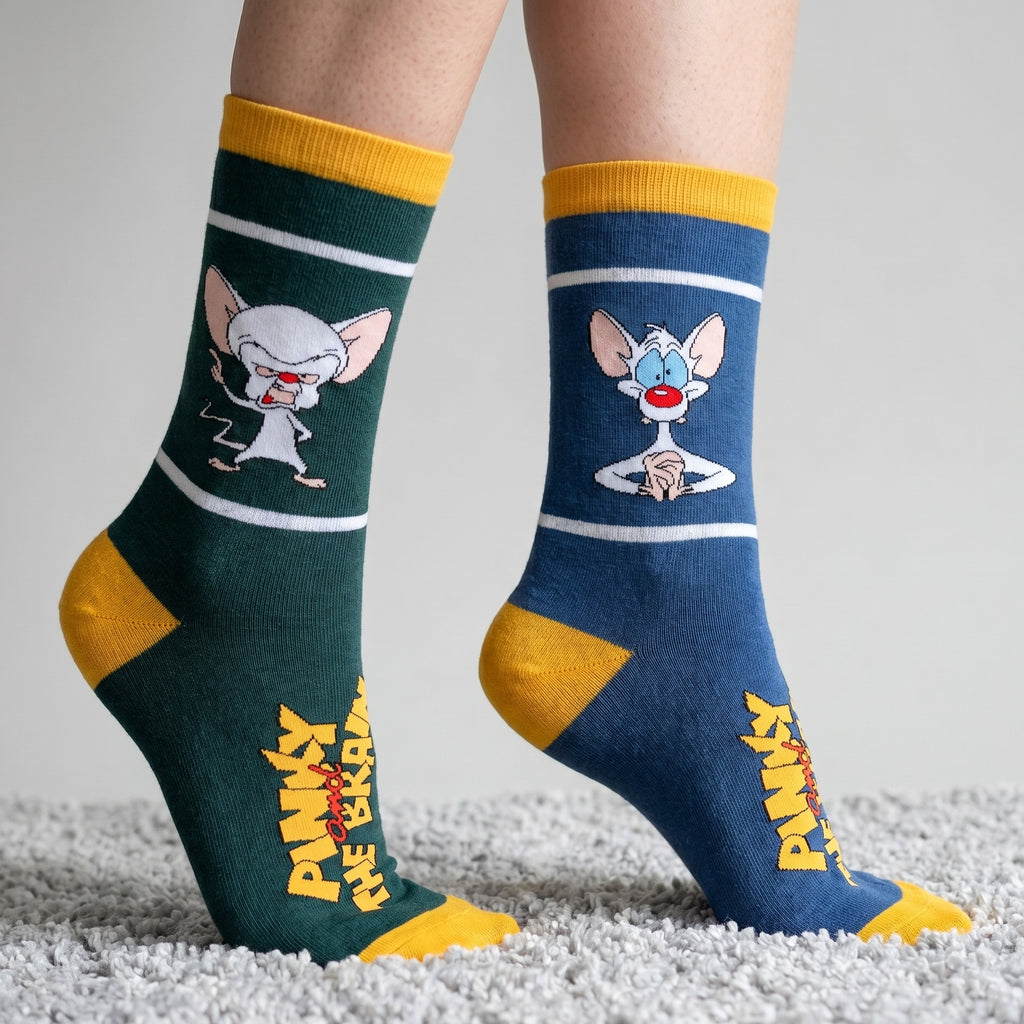 Produktbild Pinky und der Brain - Pinky und Brain Socken 3er Set in Geschenkbox