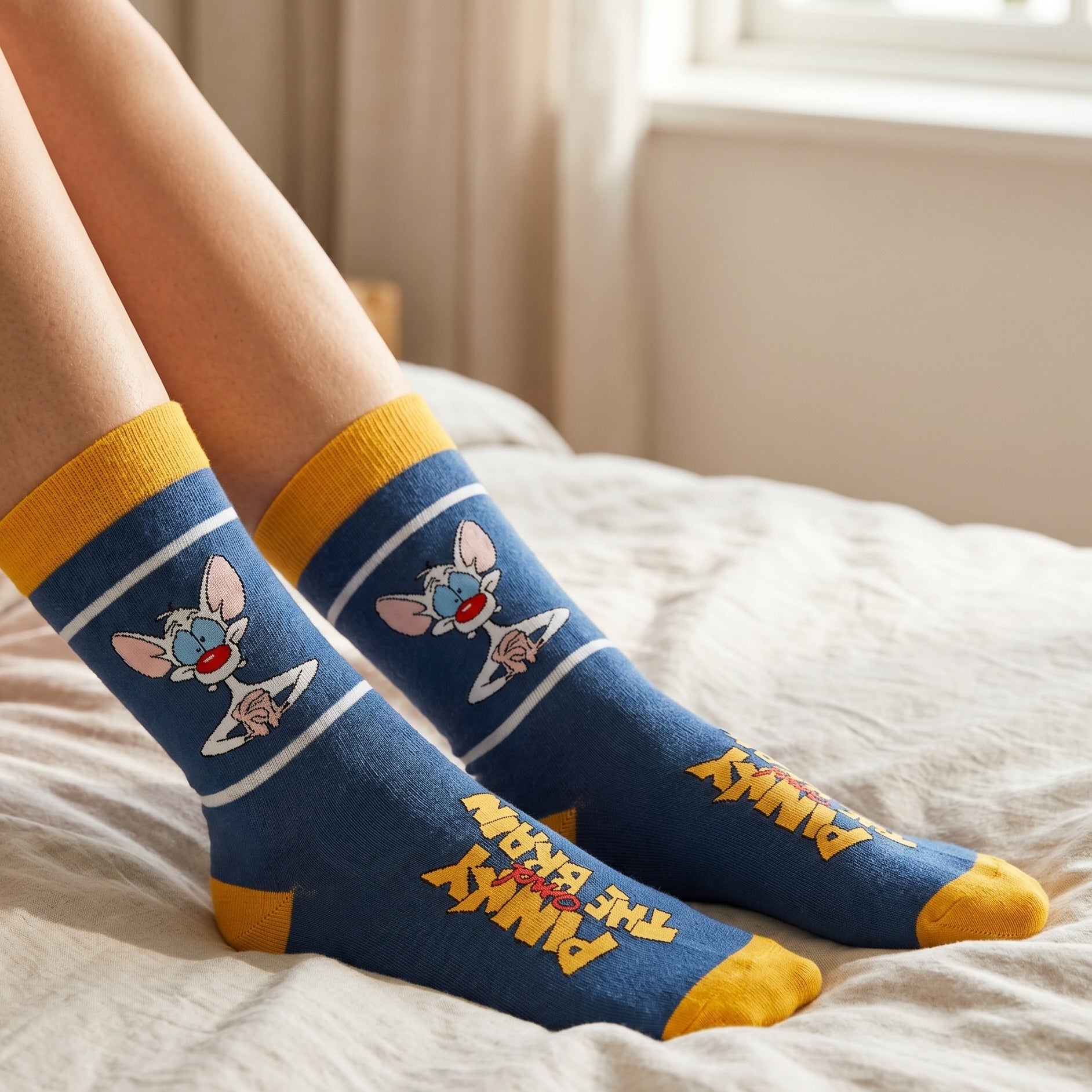 Product image Pinky and the Brain - Pinky and Brain Socks 3-Pack in Gift Box