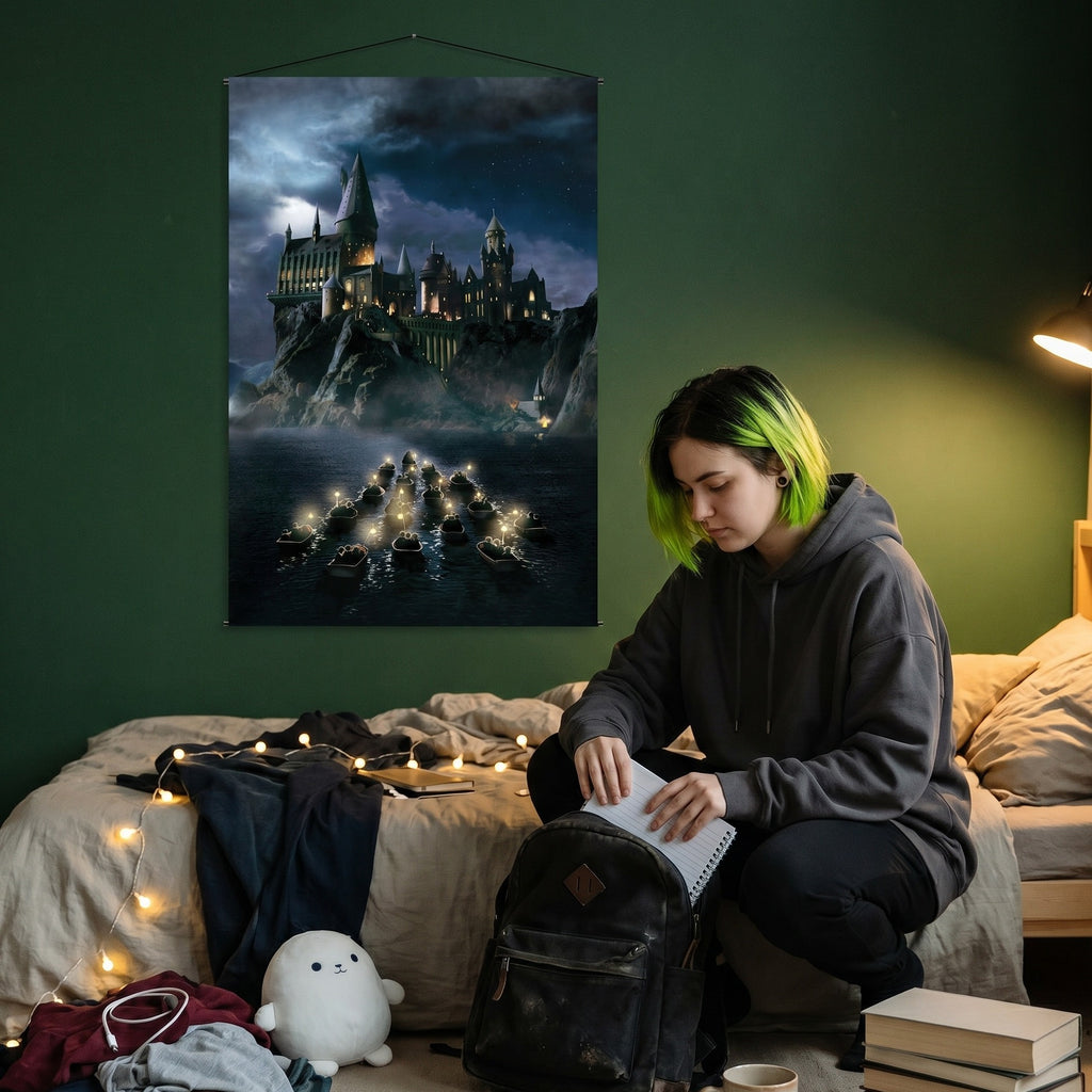 Produktbild Harry Potter - Hogwarts Wall Scroll