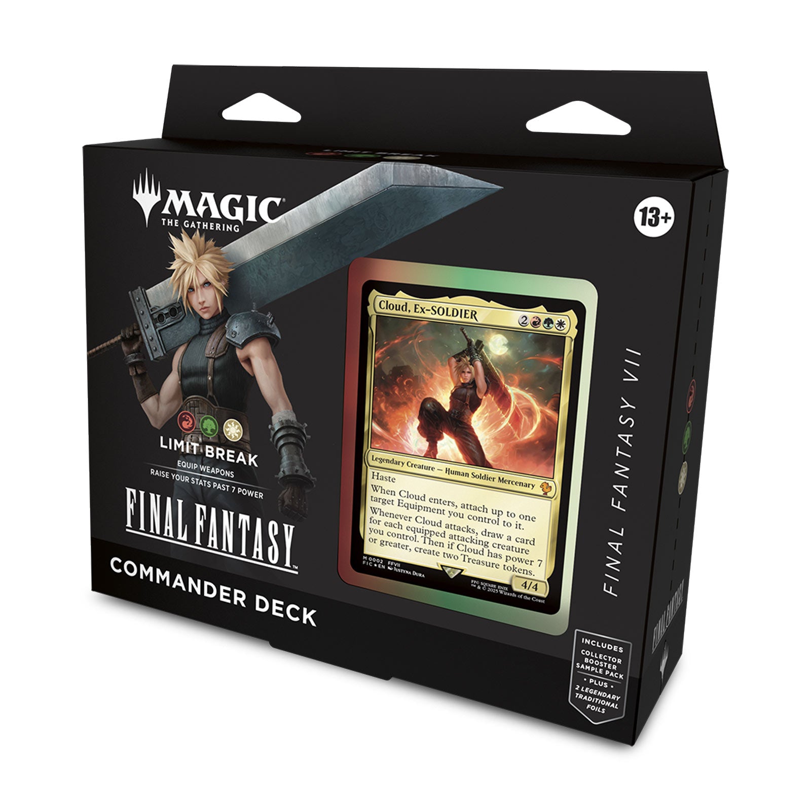 Produktbild Final Fantasy Limit Break Commander Deck englische Version - Magic The Gathering