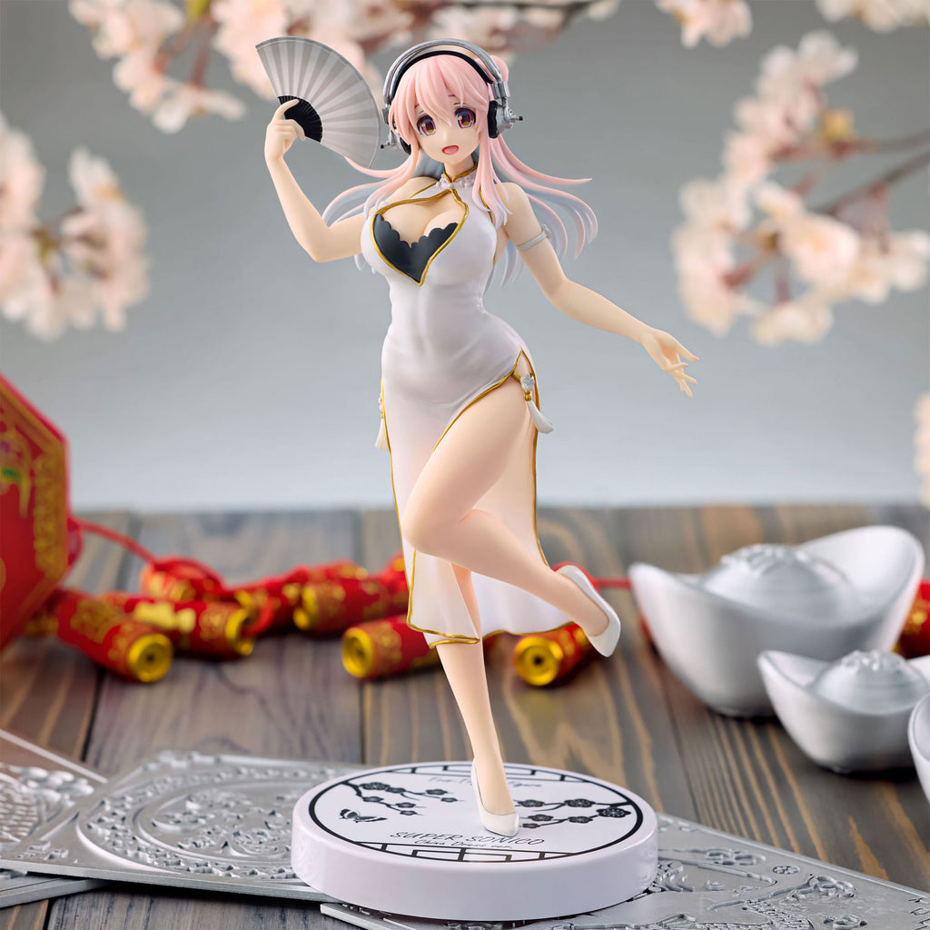 Produktbild Super Sonico - Trio-Try-iT Figur White China Dress Version